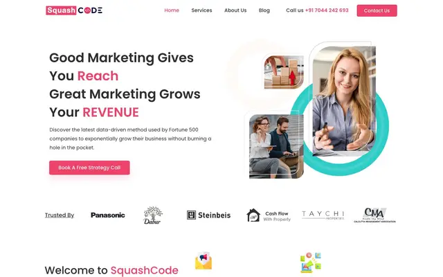 SquashCode website
