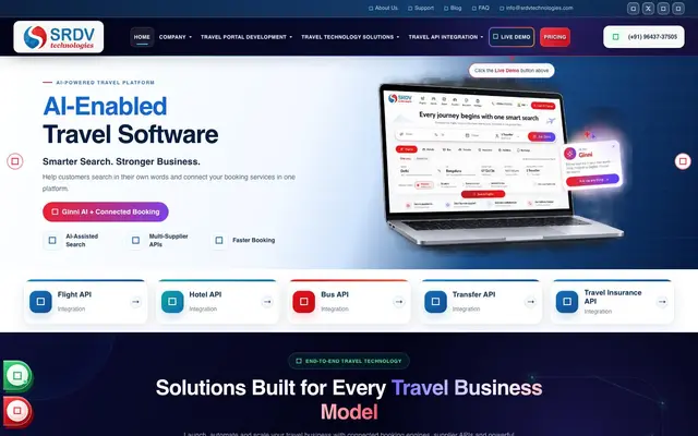 SRDV Limited website