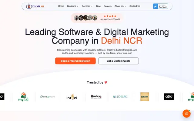 Stackerbee Technologies website