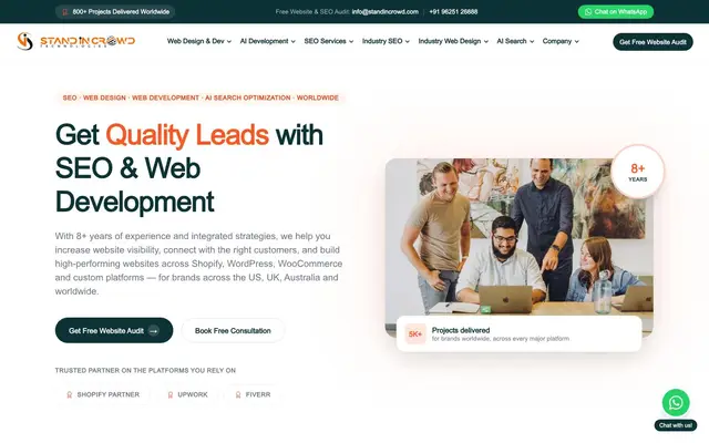 Stand In Crowd Technologies Private Limited website