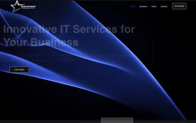 starcentauri technologies Pvt. Ltd. website