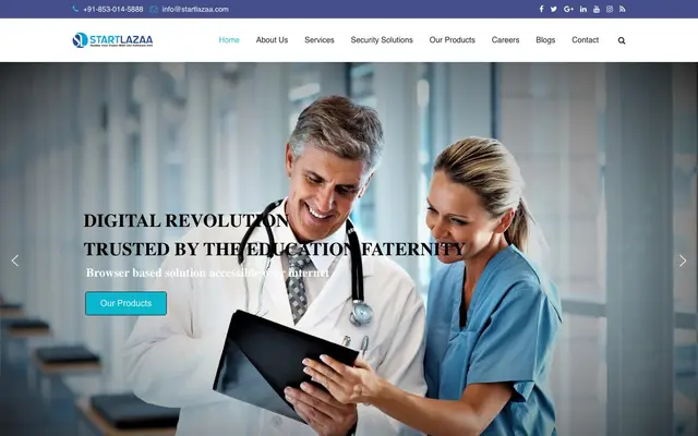 STARTLAZAA Pvt Ltd website