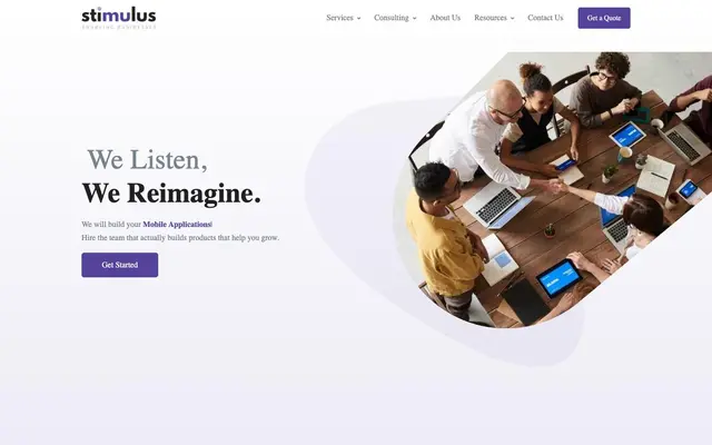 Stimulus Co website