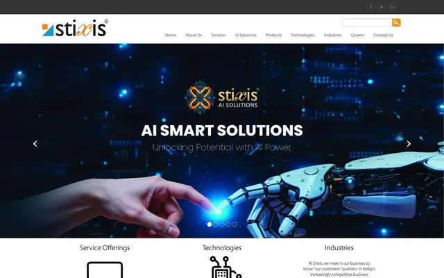 Stixis Technologies Private Limited website