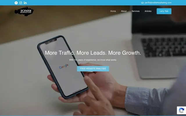 StoneFish Marketing website