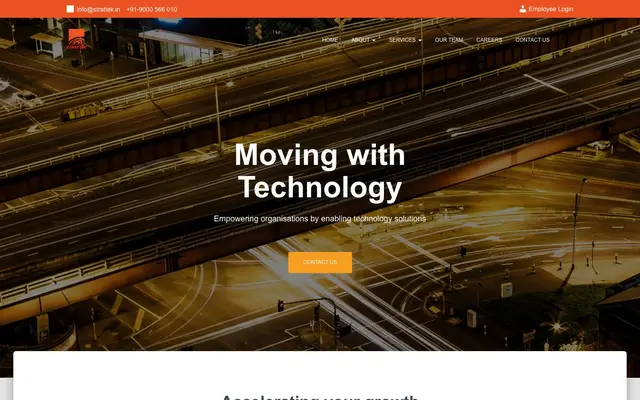 Strattek Consulting P Ltd website