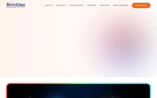 StrivEdge Technolabs Pvt. Ltd. website