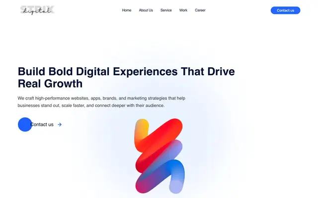 Strix Digital website