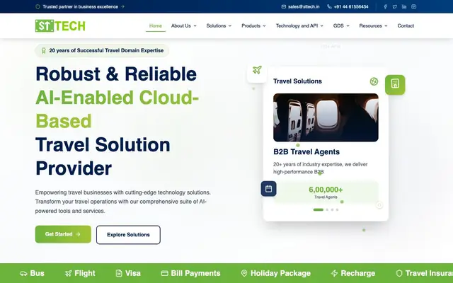 STT PayTechs Private Limited website