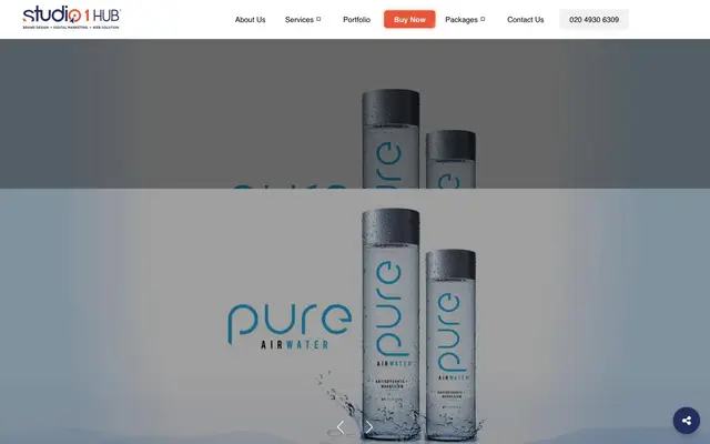 Studio1hub website