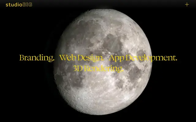 studioBIG - Web Design Agency in London website