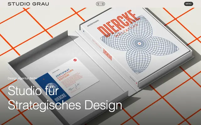 Studio Grau – Design Agentur website