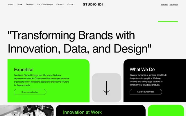 Studio IDI website