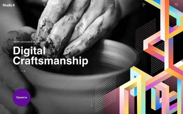 StudioX Digital website