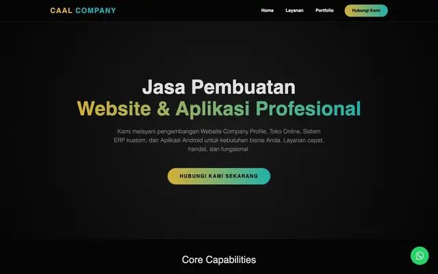 Jasa pembuat website dan aplikasi bandung terpercaya website