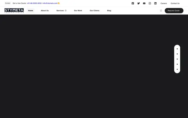 Stymeta Technologies website