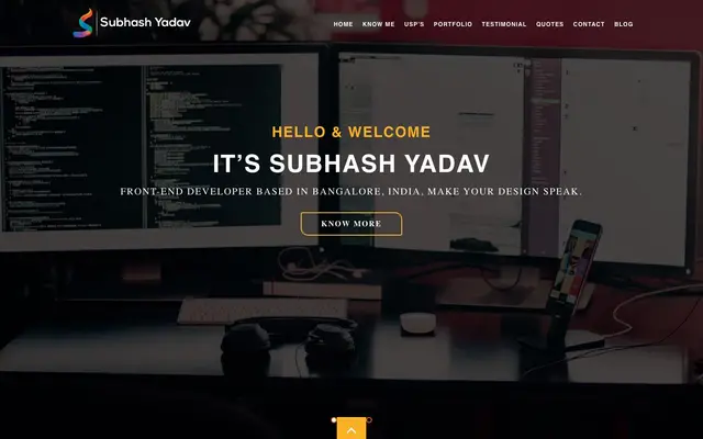 Freelancer Bangalore India website