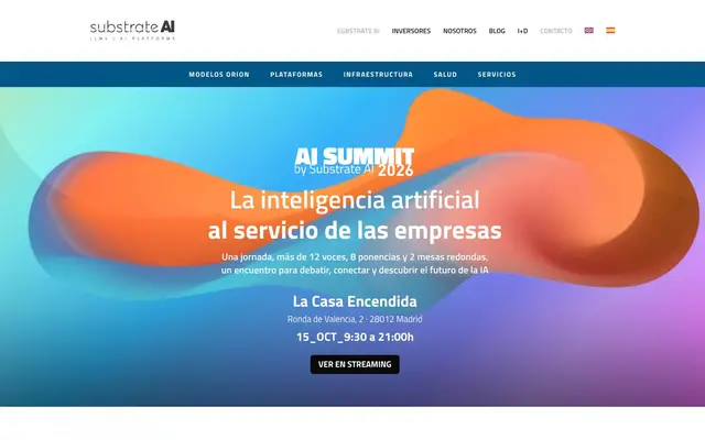 Substrate AI website