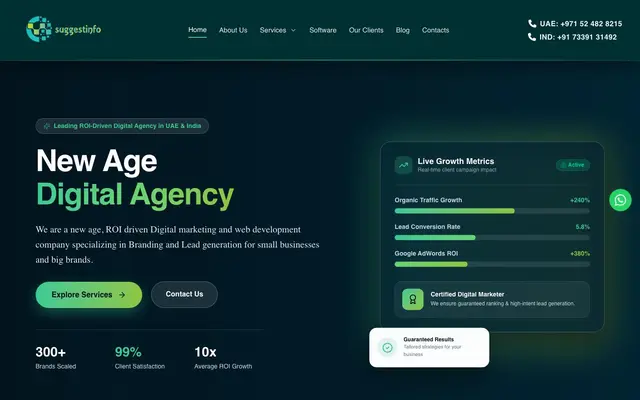 Suggest Info Pvt ltd website