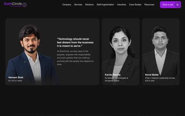 SumCircle Technologies Private Limited website