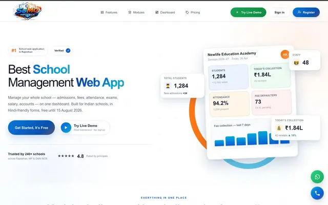 Sumo Infotech website