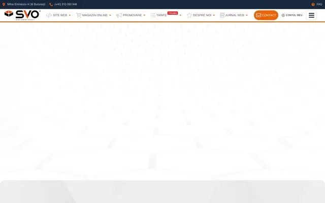 SVO Web Design Agency website