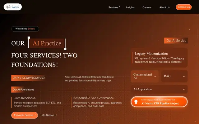 SwaaS Systems Private Limited website