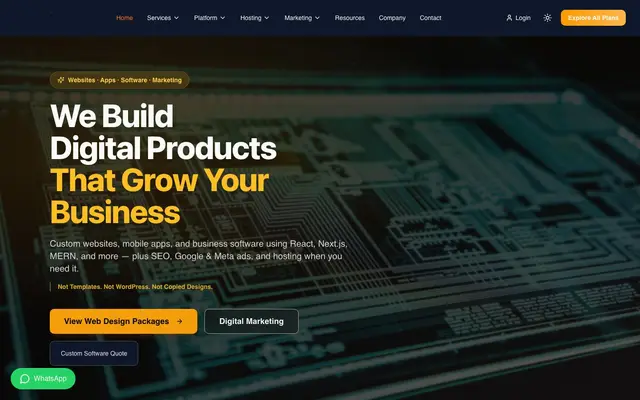Swaget Infocomm Solutions website