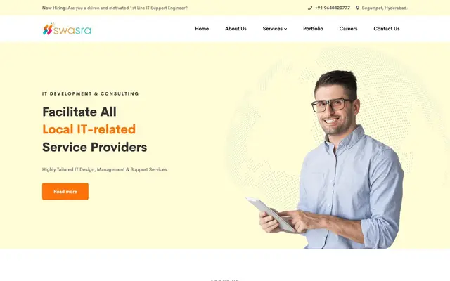 SwaSra website