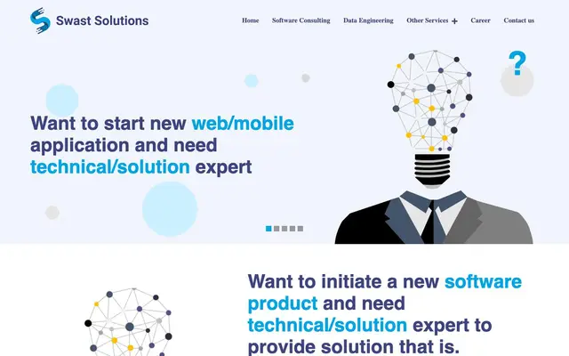 Swast Solutions Private Limited website