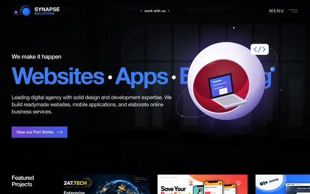 Synapse Solution website