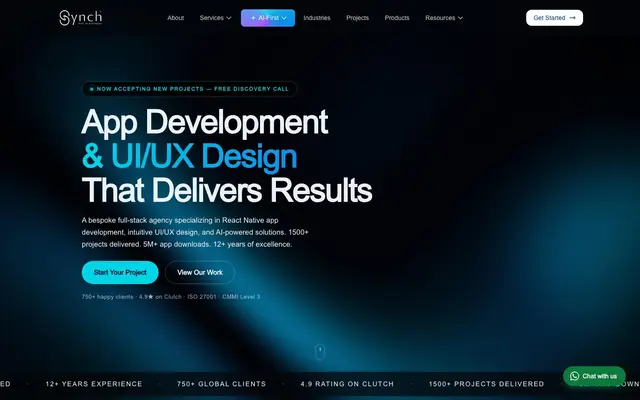 Synch Soft Technologies website
