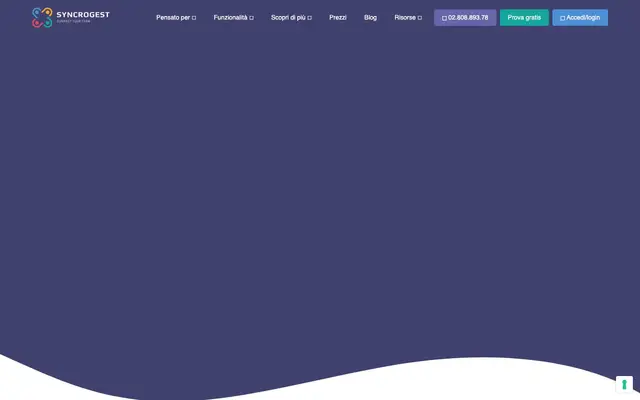 SYNCROGEST Gestionale Assistenza Tecnica in Cloud website