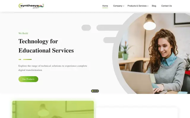 Synthesys Solutions Pvt. Ltd. website