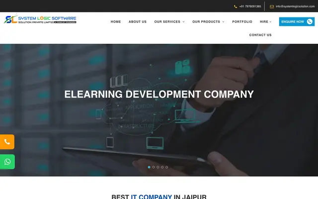 System Logic Software Solution Pvt Ltd website