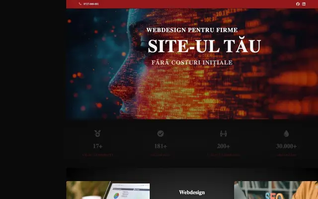 Media & Ceva - Web Design Bucuresti website