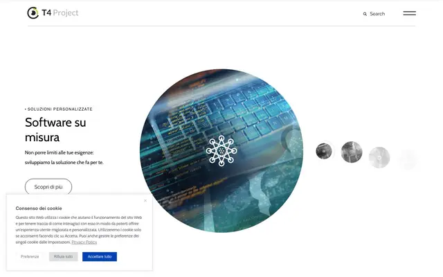 T4 Project srl website