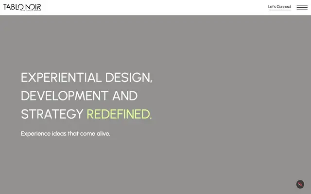 Tablo Noir - Branding Design & Digital Agency website