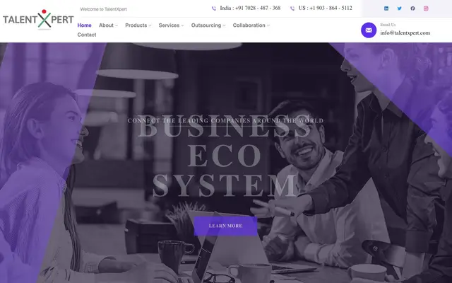 TalentXpert Pvt Ltd website