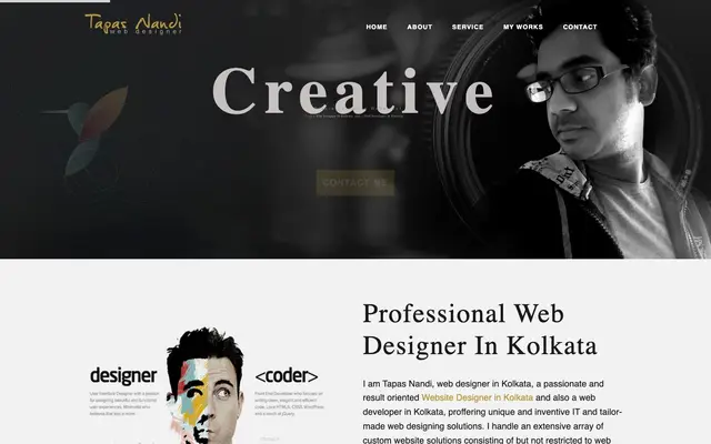 Tapas Nandi website