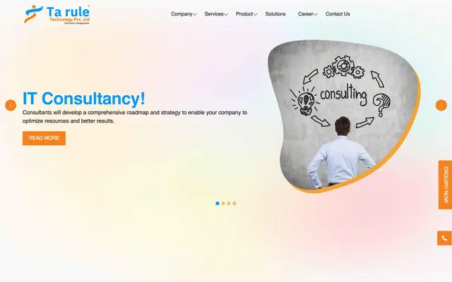 Ta Rule Technology Pvt. Ltd. website