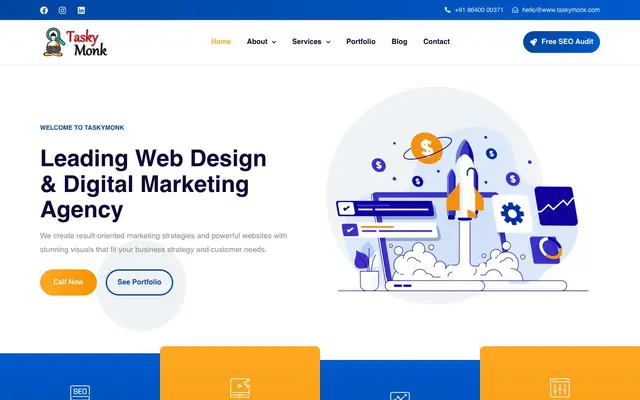 TaskyMonk website