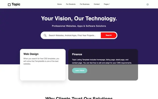 Onspark Technologies website