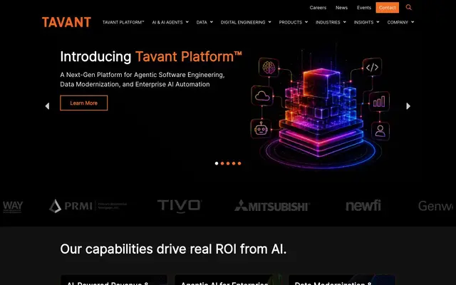 Tavant website
