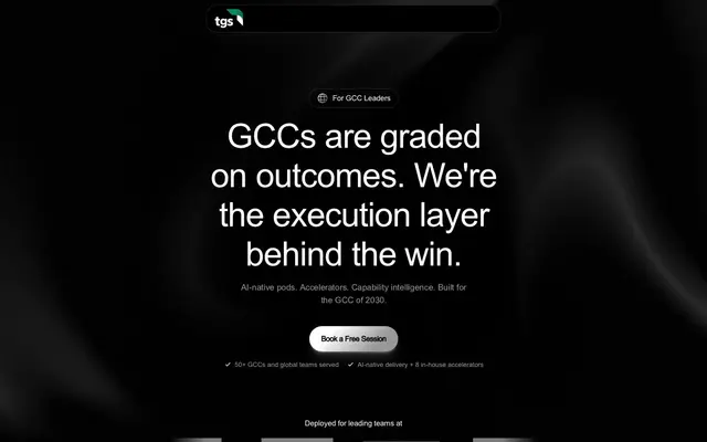 Team Geek Solutions website
