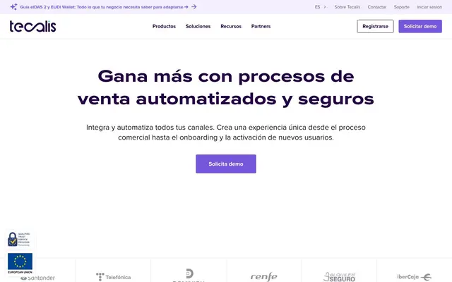 Tecalis website