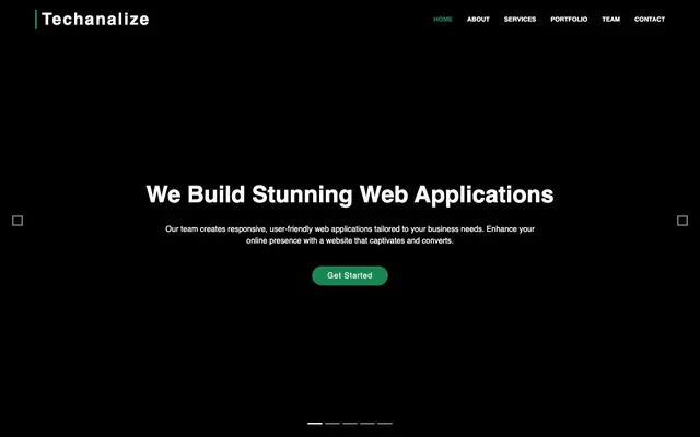 Techanalize website