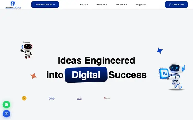 Techanic Infotech website