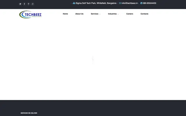 Techbeez Software Technologies private limited website