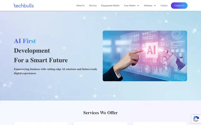 TechBulls SoftTech Pvt. Ltd website